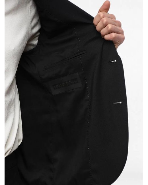 Neil Barrett Black Single-Breasted Narrow-Fit Blazer for men