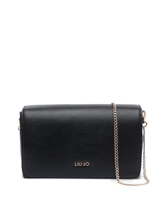 Liu Jo チェーンストラップ ショルダーバッグ Black