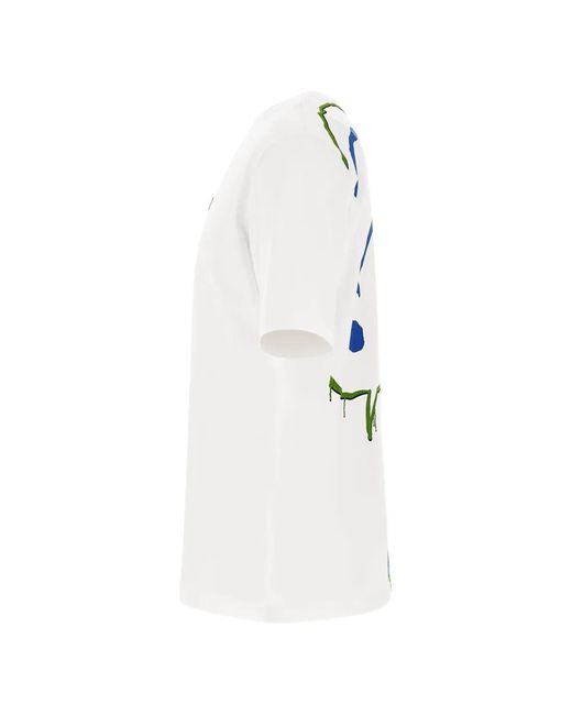 Iceberg White Graphic-Print T-Shirt for men