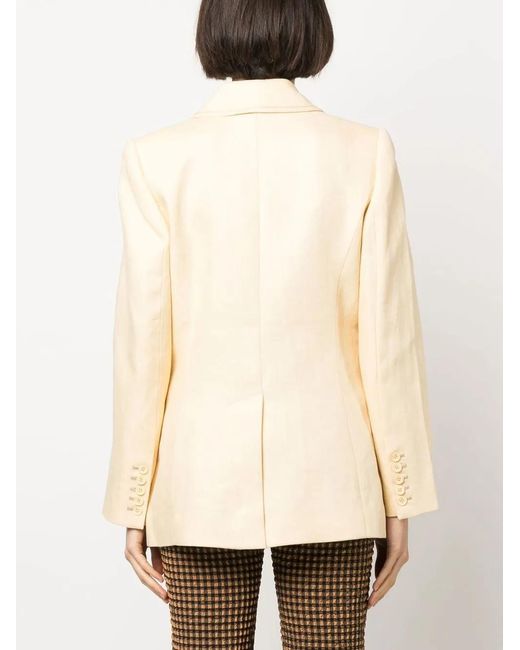 Zimmermann Natural High Tide Tuxedo Blazer Jacket