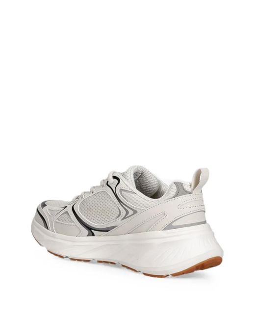 Skechers White Edgeride Panelled Sneakers for men