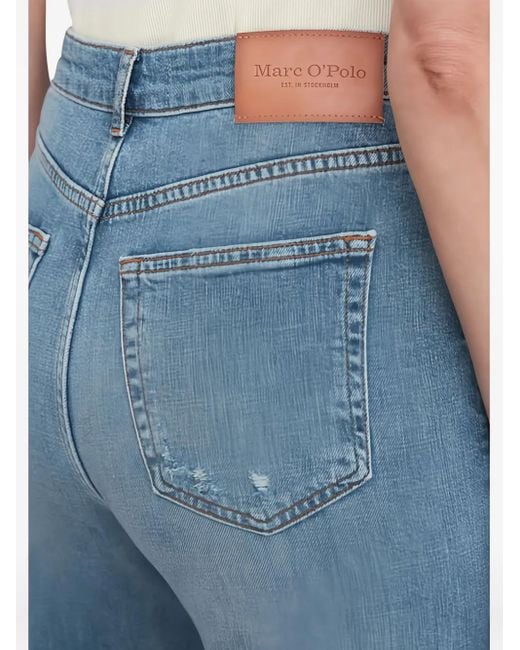 Marc O' Polo Blue Logo-Patch Jeans