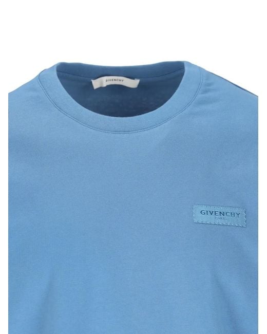Givenchy Blue T-Shirts And Polos for men