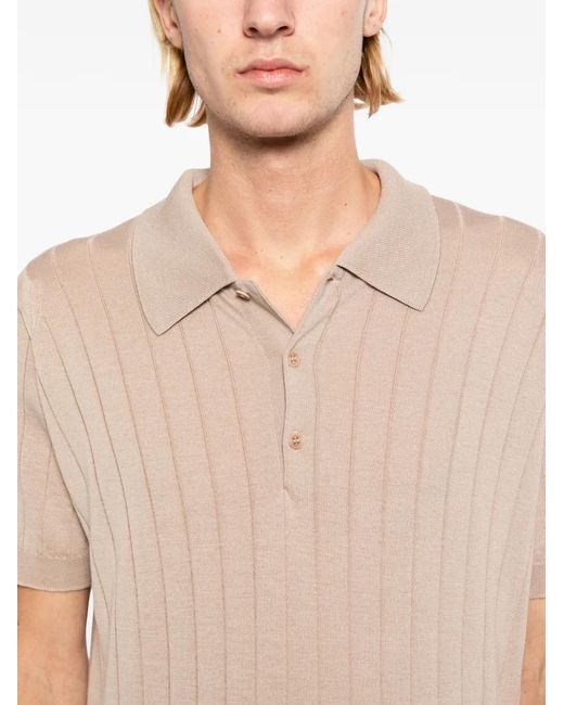 John Smedley メンズ ホワイト Williams ポロシャツの通販はau PAY