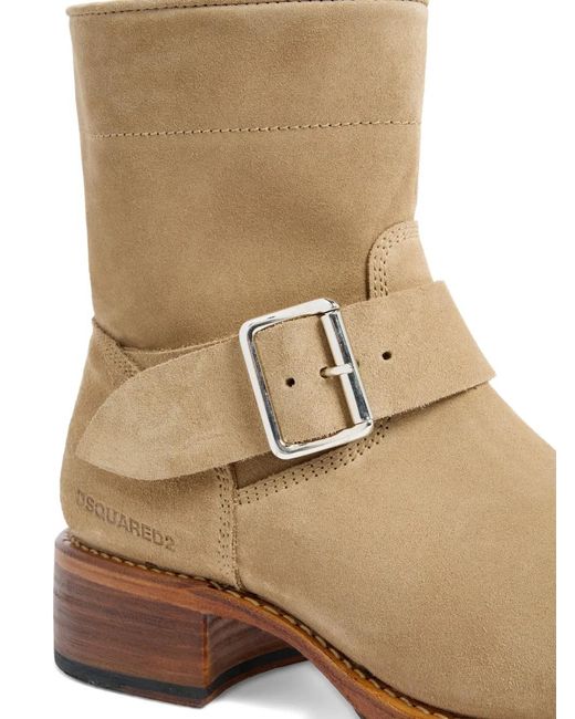 DSquared² Natural Harley Ankle Boots for men