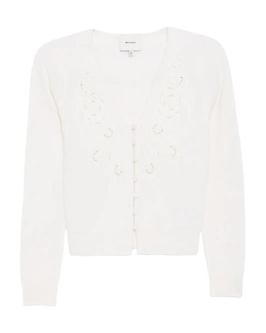 Reformation Lowen Vest in het White