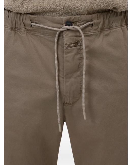 Closed Gray Tropea Drawstring Trousers for men