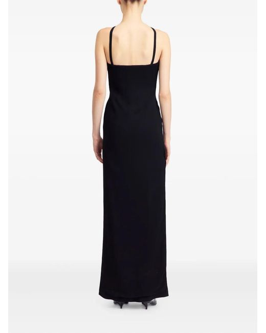 16Arlington Black Ilian Crêpe Gown