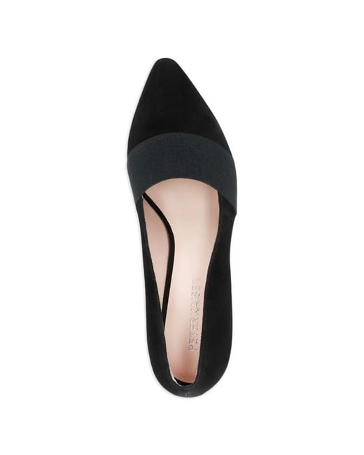 Peter Kaiser Black Block-Heel Pumps