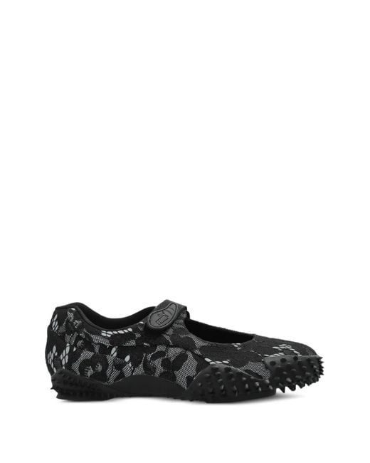 PUMA Black Mostro Fey Touch-Strap Sneakers