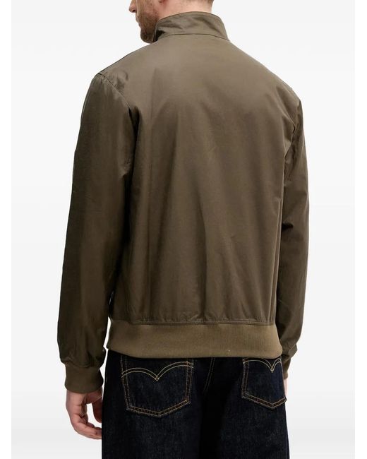 Barbour Green Royston High-Neck Jacket for men