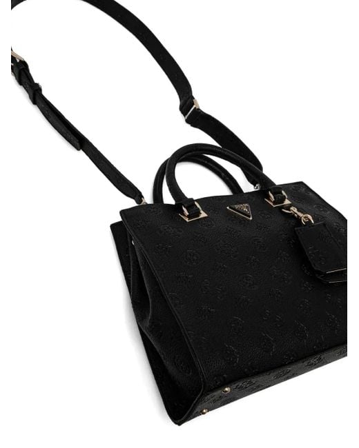 Guess Cresidia Society ハンドバッグ Black