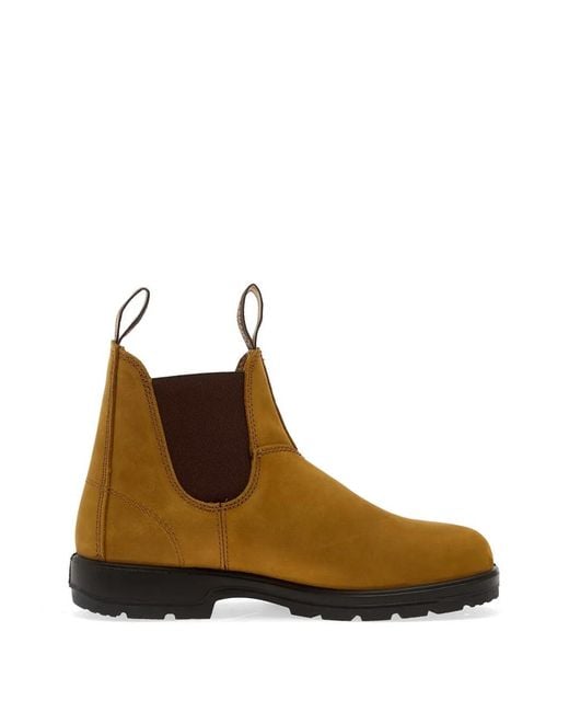 Blundstone Brown Leather Chelsea Boots