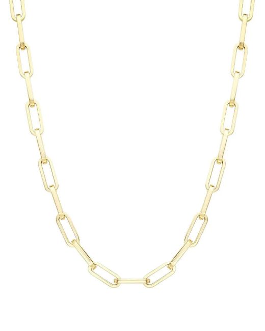 Bizzotto Gioielli Natural 18Kt Link Paperclip Necklace