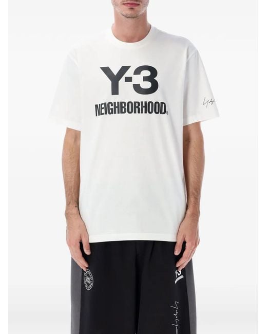 Adidas Originals White Oversized Logo T-Shirt for men