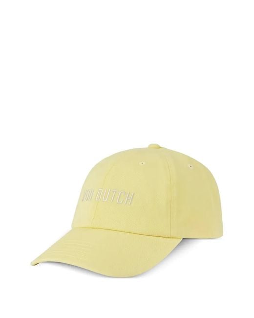 Von Dutch Yellow Casquette À Logo Brodé for men