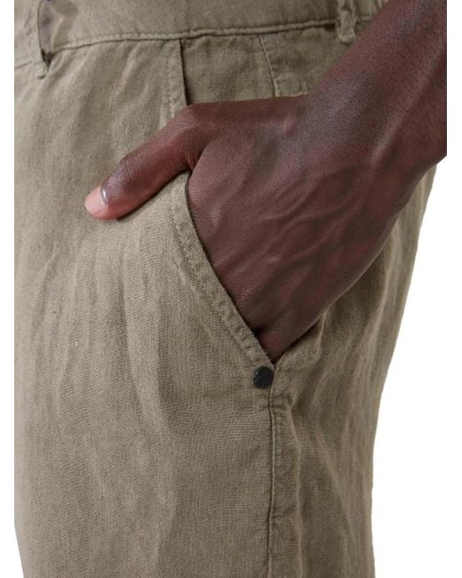 Osklen Natural Linen Shorts for men