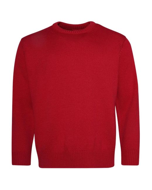 Bode Juniper Pullover in Red für Herren