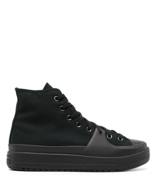 Converse Black Chuck Taylor All Stars Construct High-top Sneakers