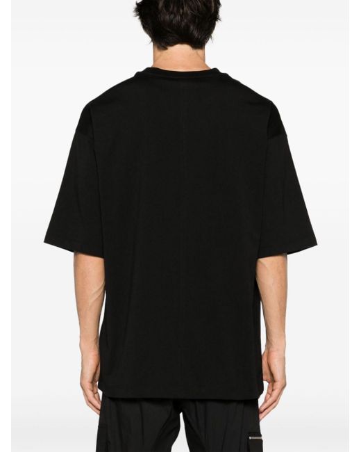 Thom Krom T-Shirt mit rundem Ausschnitt in Black für Herren