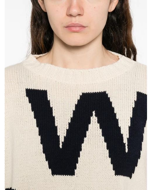 Weekend by Maxmara Black Long-Sleeve Crew-Neck Sweater