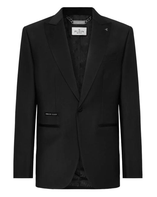 Philipp Plein Einreihiges Sakko in Black für Herren