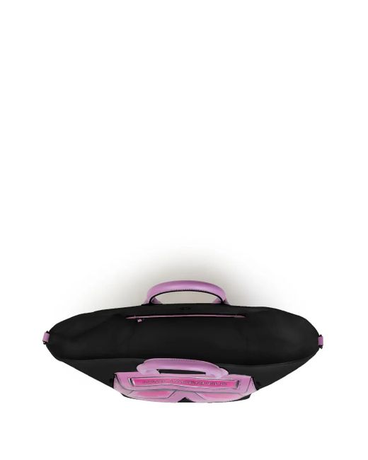 Borsa Tote Ikon/K di Karl Lagerfeld in Pink