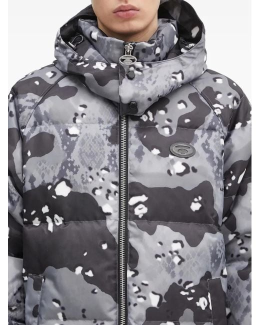 Aape By A Bathing Ape Jack Met Camouflageprint in het Gray voor heren