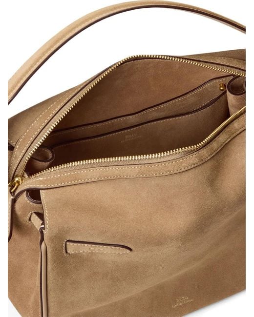 Borsa A Tracolla Id di Polo Ralph Lauren in Brown