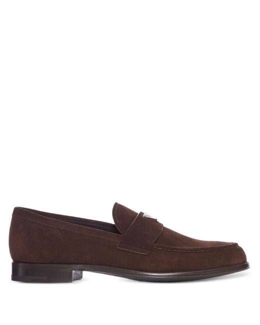 Prada Brown Moccasins for men