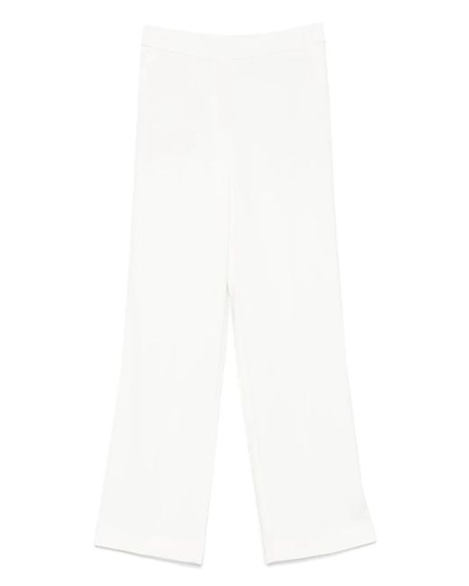 Pantalones con cinturilla elástica Marc Cain de color White