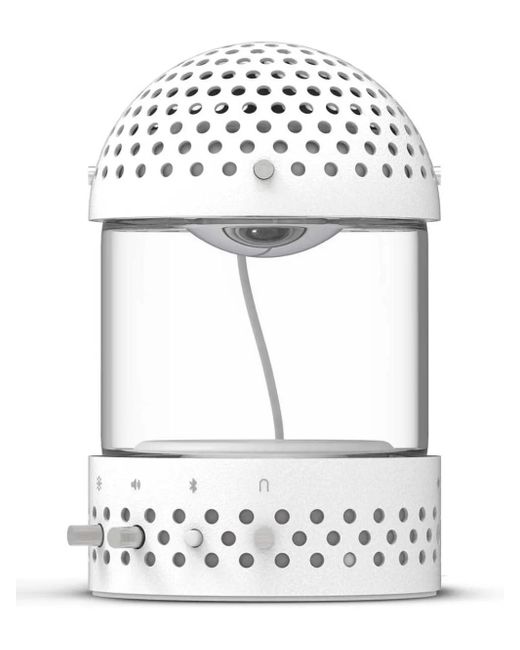 Transparent Gray Lamp And Speaker for men