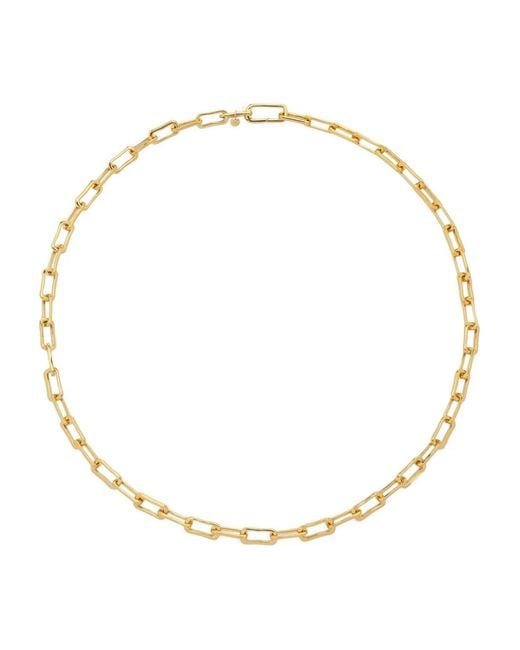 Monica Vinader Metallic Mini Chain Necklace
