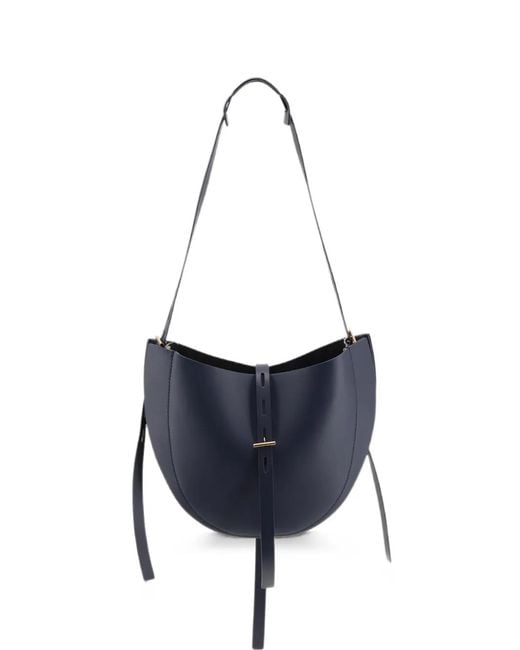 MINOBOSSI Blue Lizzie Shoulder Bag