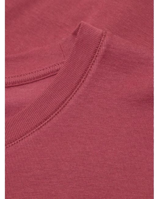 Closed T-Shirt Met Ronde Hals in het Red