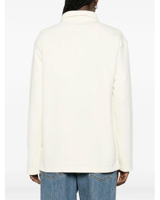 A.P.C. White Polo Shirt