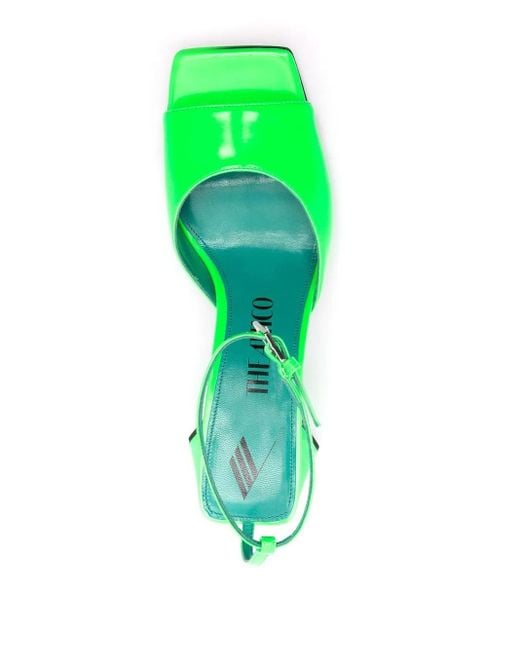 The Attico Green Piper 85Mm Sandal