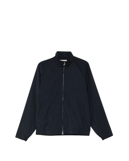 Norse Projects Blue Zip Fastening Jacket for men
