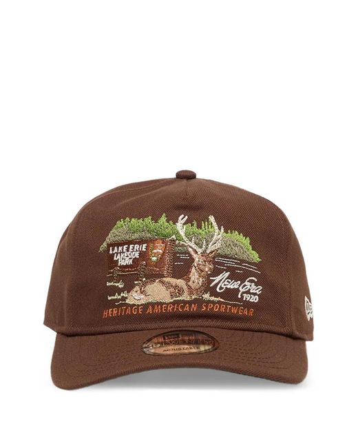 KTZ Brown 19Twenty Outdoor Graphic Cap
