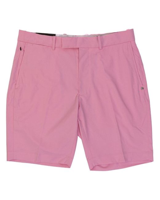 RLX Ralph Lauren Pink Mid-rise Chino Shorts for men