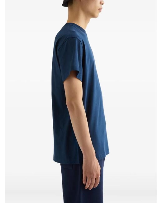 Jil Sander ロゴ Tシャツ 3枚組 Blue
