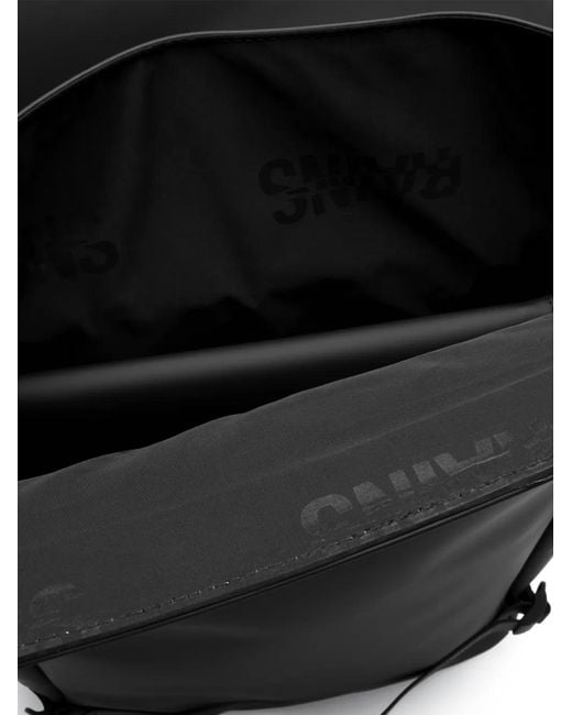 Rains Black Otg Backpack