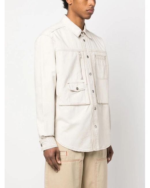 Isabel Marant Natural Pascuale Shirt Jacket for men
