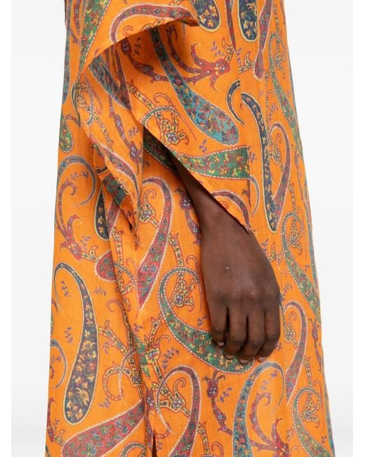 Etro Orange Dresses
