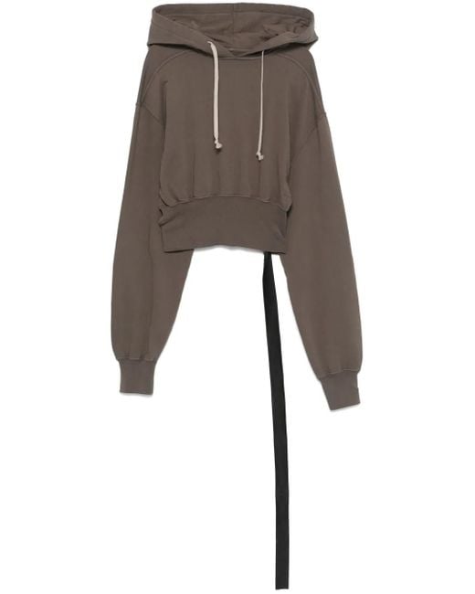 Rick Owens Gray Tatlin Hoodie