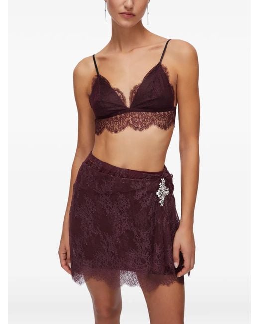 Liu Jo Purple Lace Bralette