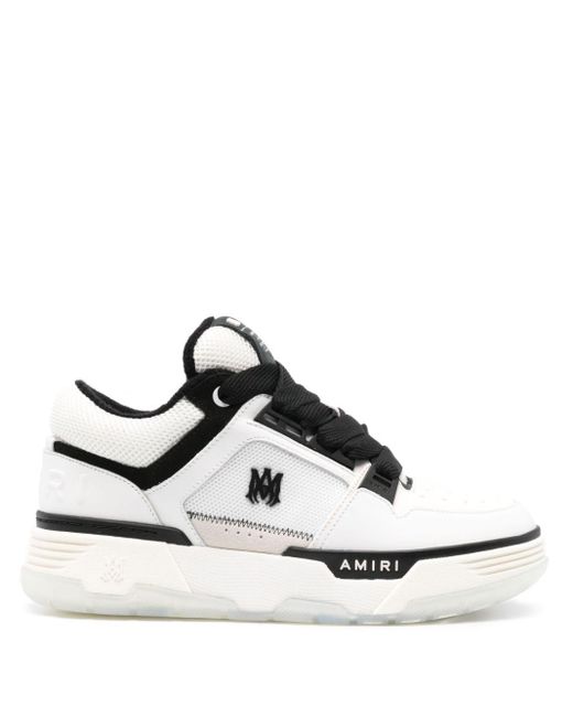 Amiri Ma-1 Leather And Mesh Low-top Trainers in White for