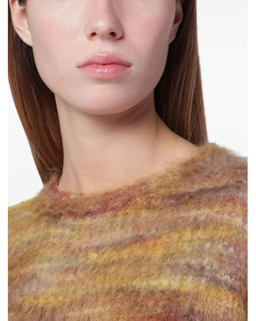 Roberto Collina Brown Pullover mit rundem Ausschnitt