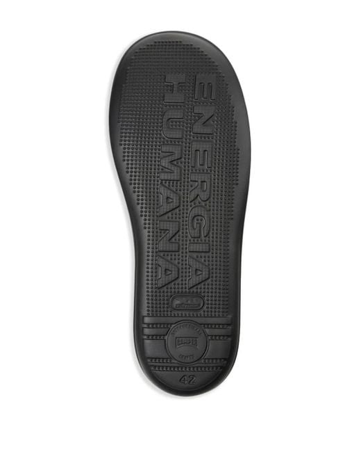 Camper Black Beetle Derby Shoes for men