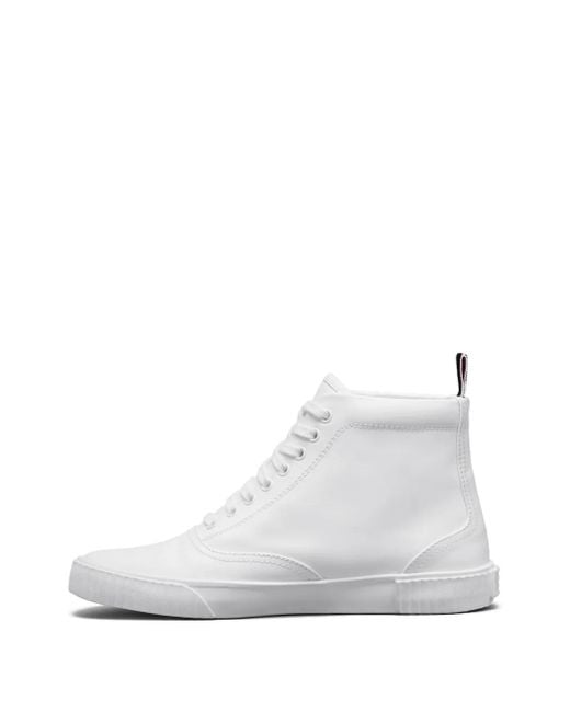 Thom Browne White Heritage Sneakers